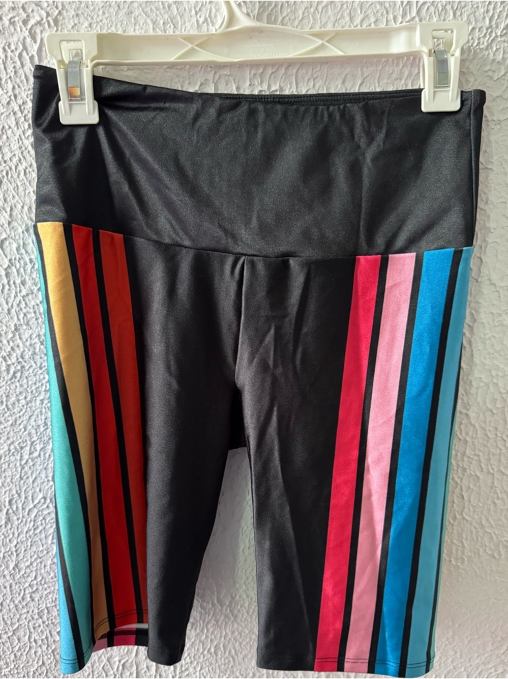 Goldsheep Active Bike Shorts with Colorful Side Stripes size M